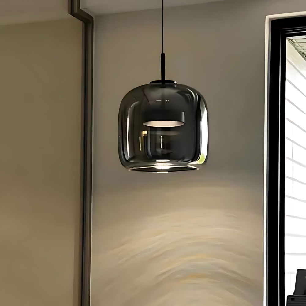 EcoGlow Pendel – Lampe à suspension en verre moderne avec élégance intemporelle