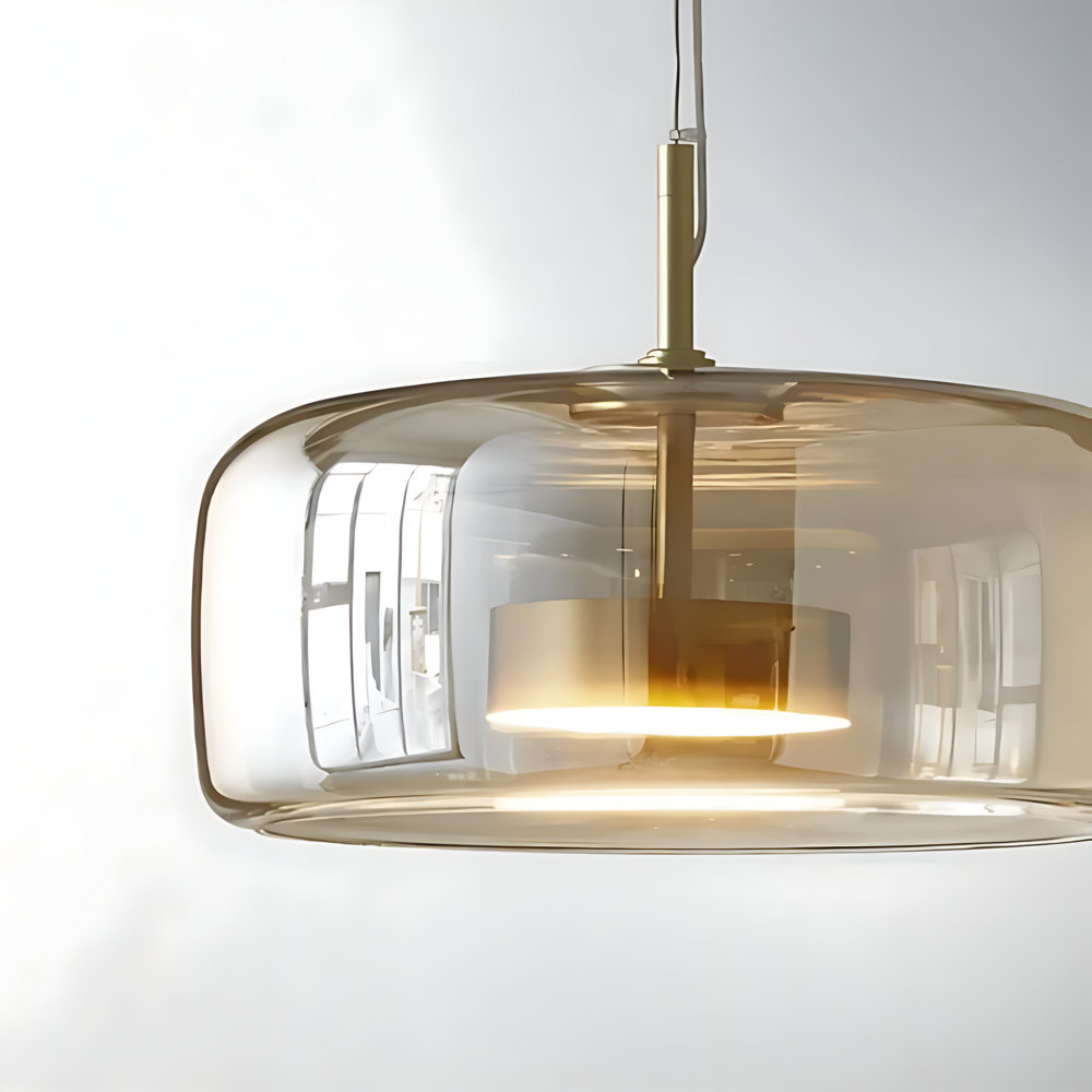 EcoGlow Pendel – Lampe à suspension en verre moderne avec élégance intemporelle