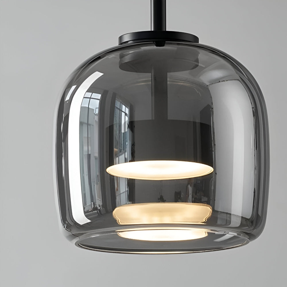 EcoGlow Pendel – Lampe à suspension en verre moderne avec élégance intemporelle