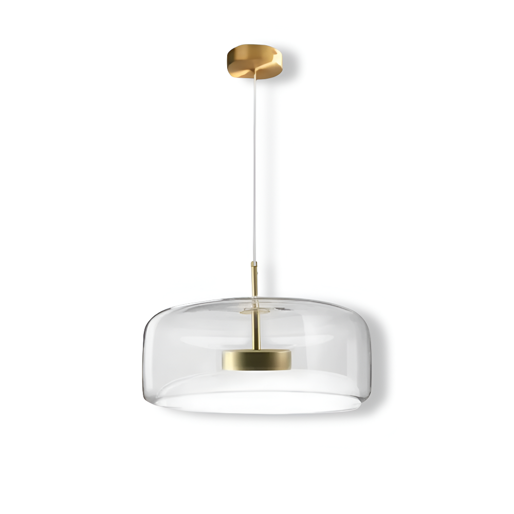 EcoGlow Pendel – Lampe à suspension en verre moderne avec élégance intemporelle