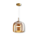 EcoGlow Pendel – Lampe à suspension en verre moderne avec élégance intemporelle