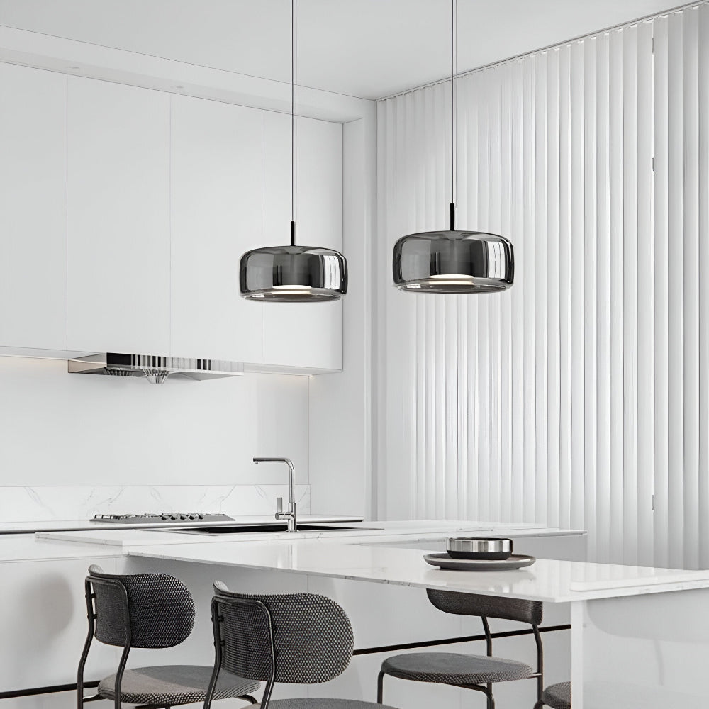 EcoGlow Pendel – Lampe à suspension en verre moderne avec élégance intemporelle