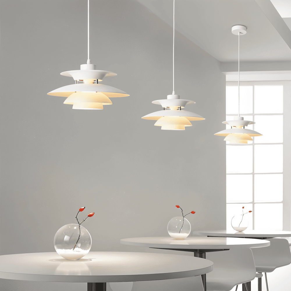 Lampe Plafonnier Scandinave – Lampe Suspendue Classique & Moderne en Métal pour Salon ou Cuisine