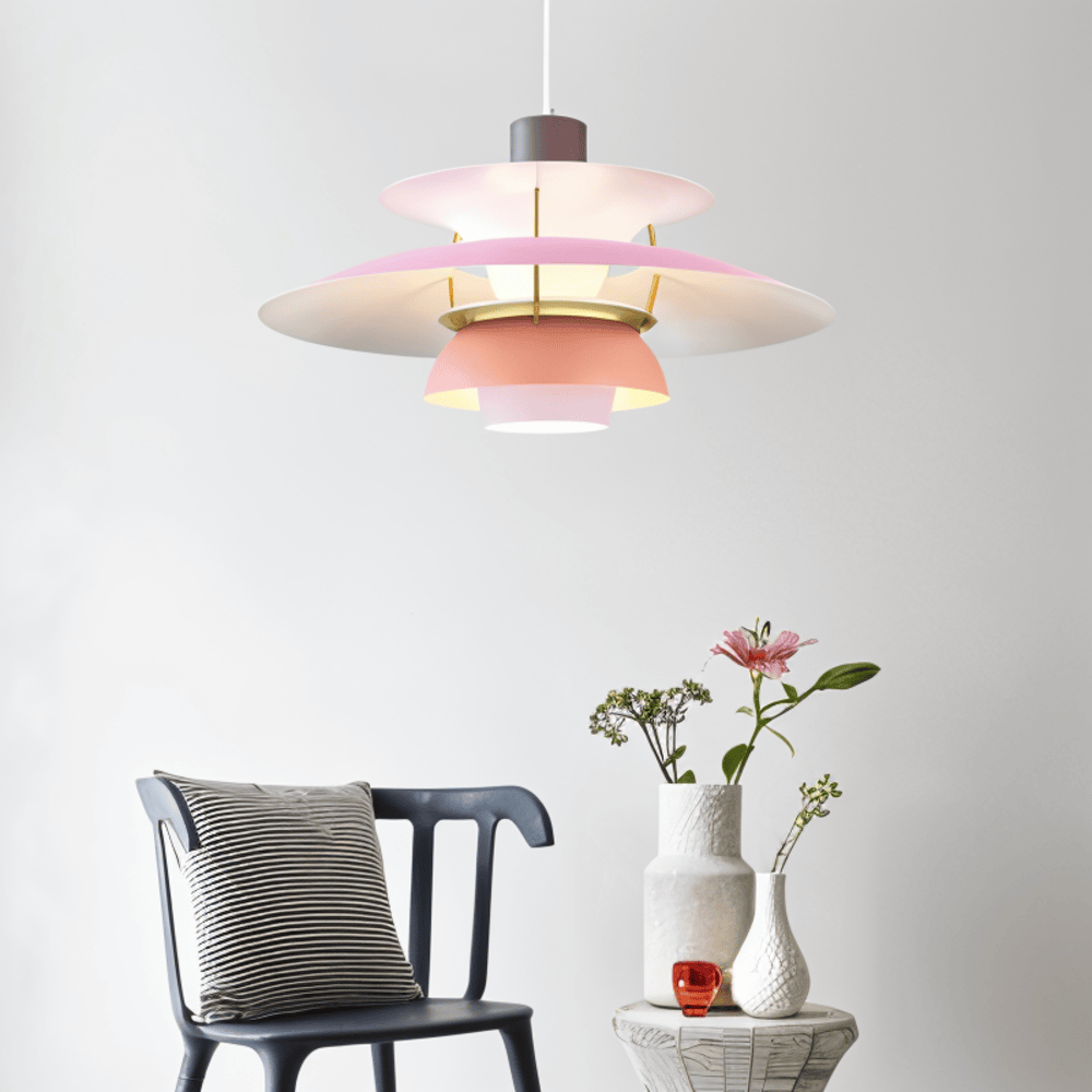 Lampe Plafonnier Scandinave – Lampe Suspendue Classique & Moderne en Métal pour Salon ou Cuisine