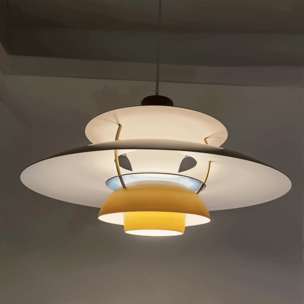 Lampe Plafonnier Scandinave – Lampe Suspendue Classique & Moderne en Métal pour Salon ou Cuisine
