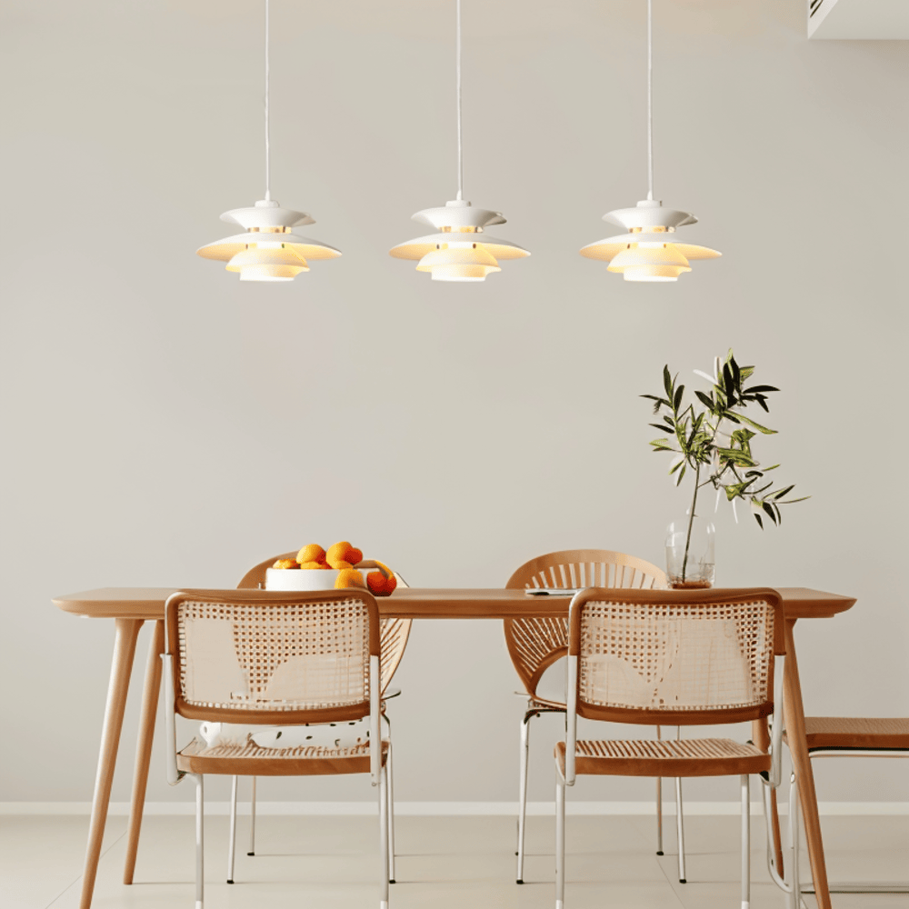 Lampe Plafonnier Scandinave – Lampe Suspendue Classique & Moderne en Métal pour Salon ou Cuisine