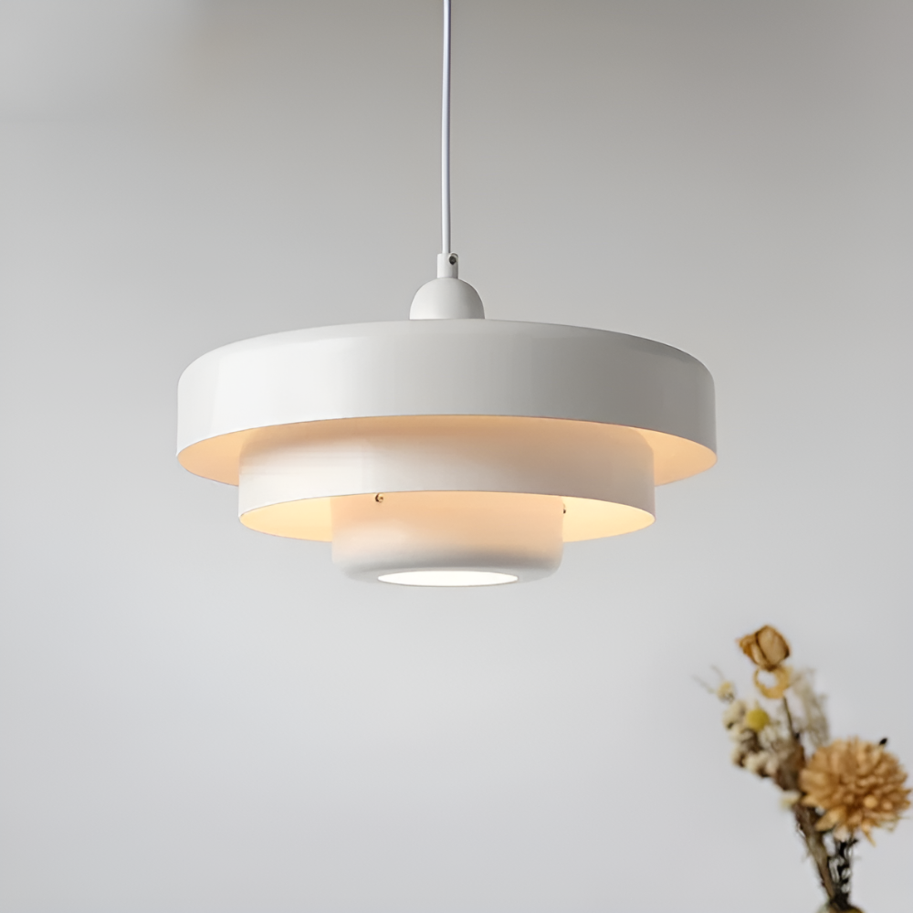 Pendel Ambera – Lampe à suspension vintage orange au design scandinave