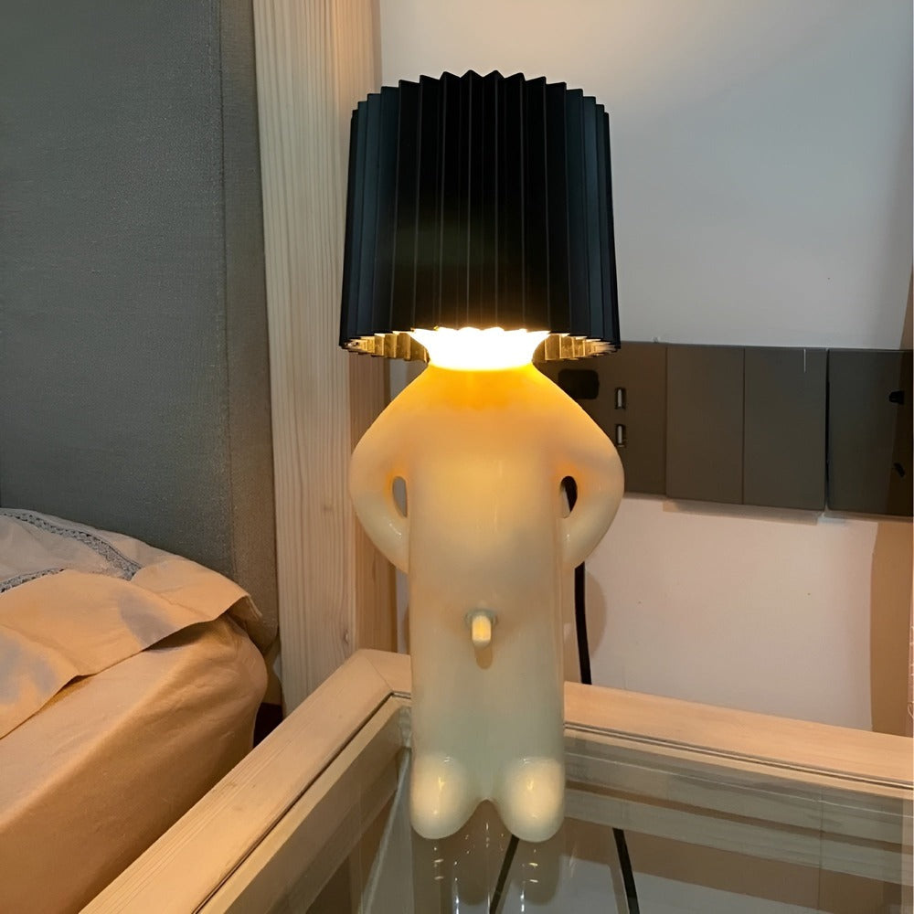 Lampe de table LED avec design figuratif – éclairage créatif et chaleureux