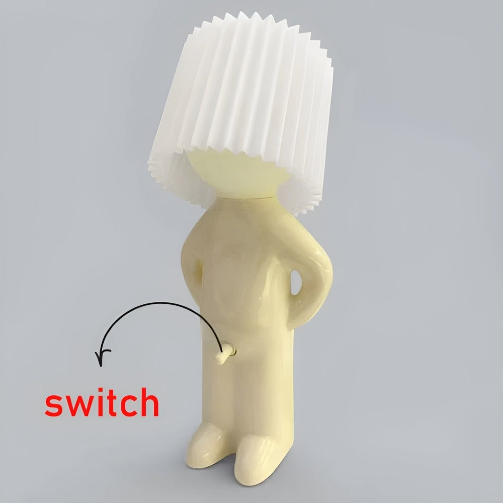 Lampe de table LED avec design figuratif – éclairage créatif et chaleureux