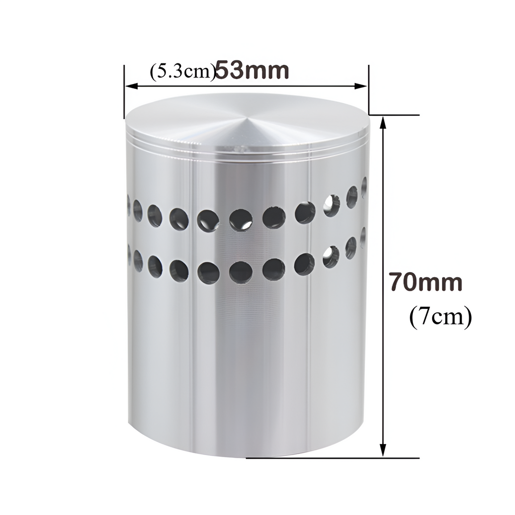 Lampe murale LED cylindrique avec effet spirale – lampe de design moderne