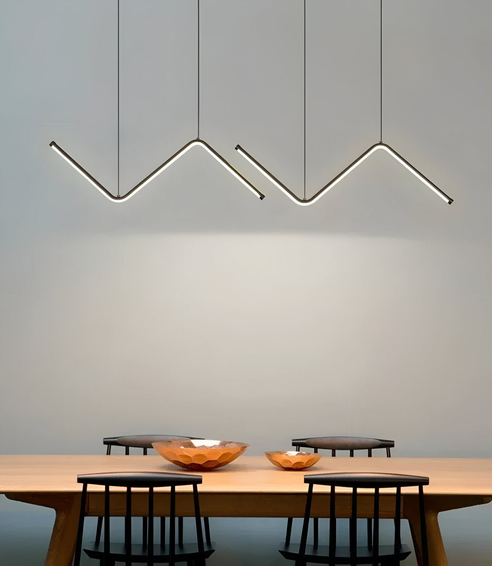 Suspension LED triangulaire dimmable