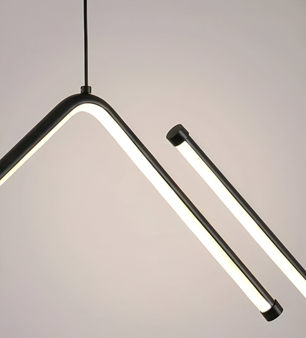 Suspension LED triangulaire dimmable