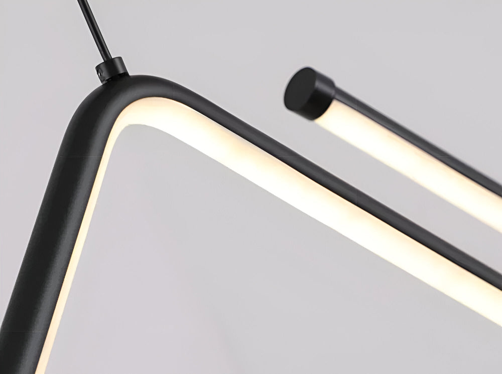 Suspension LED triangulaire dimmable