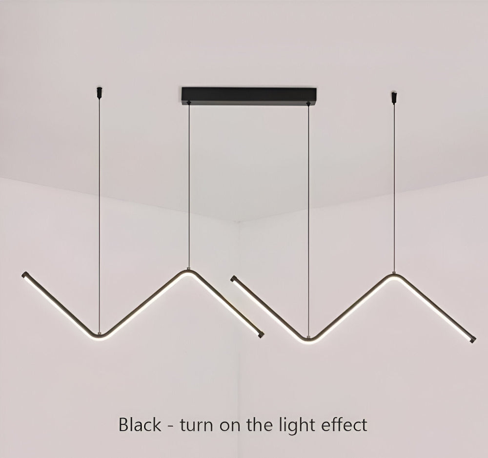 Suspension LED triangulaire dimmable