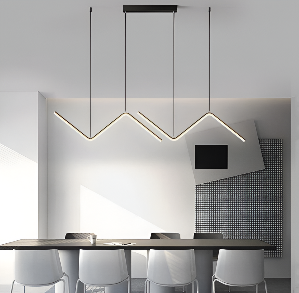 Suspension LED triangulaire dimmable