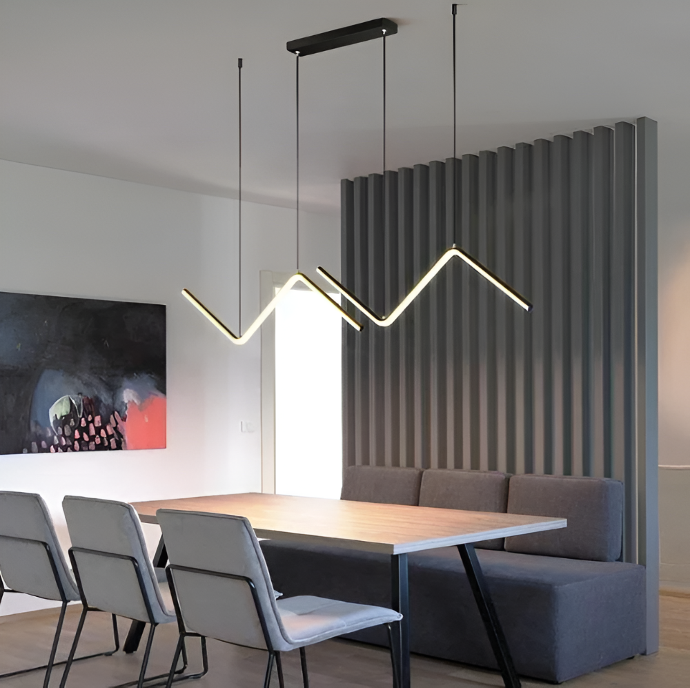 Suspension LED triangulaire dimmable
