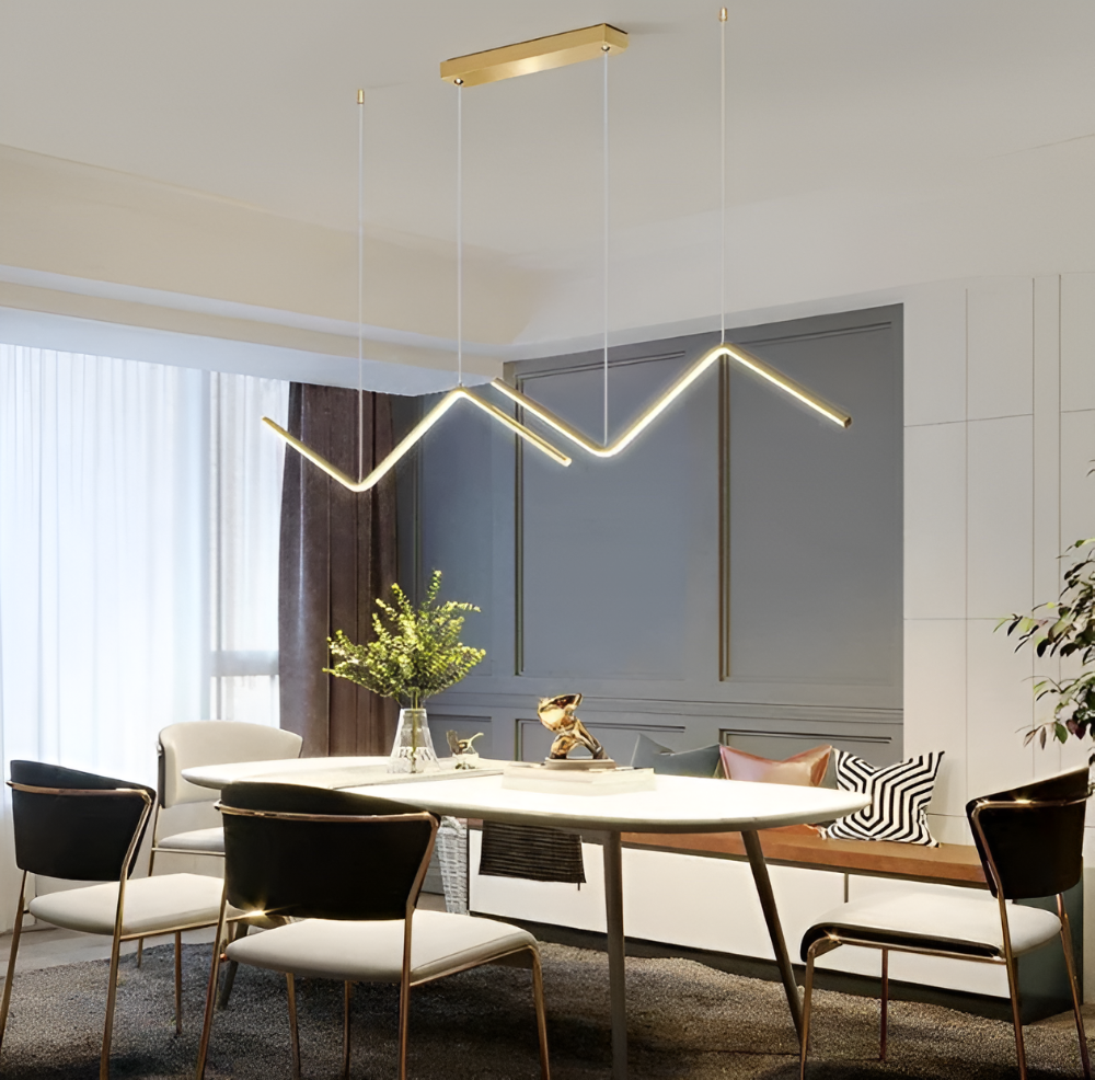 Suspension LED triangulaire dimmable