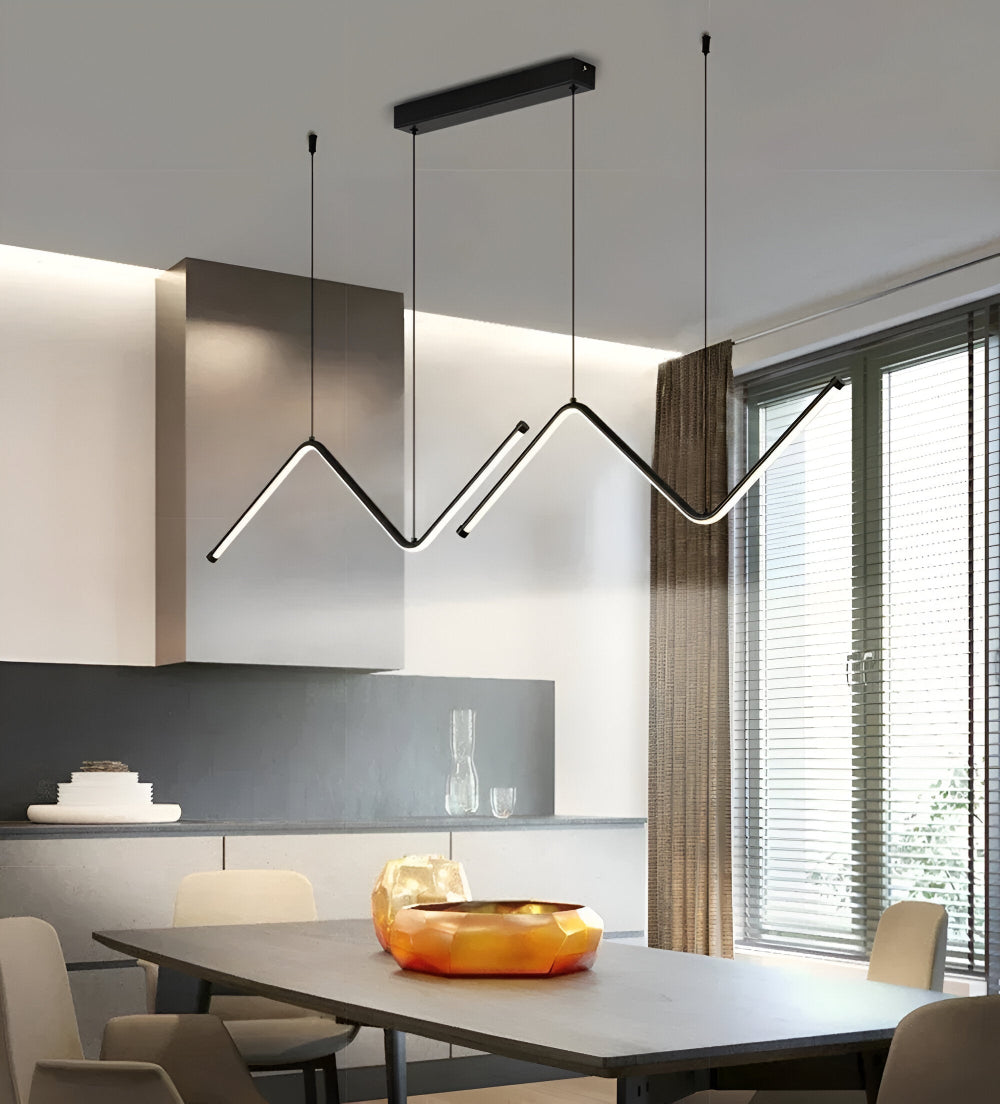 Suspension LED triangulaire dimmable