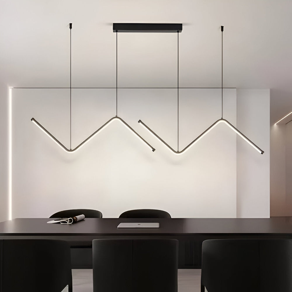 Suspension LED triangulaire dimmable