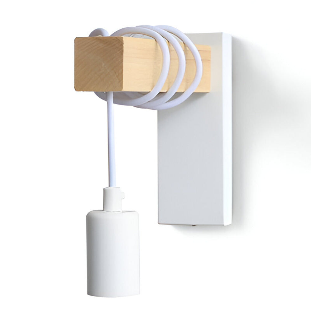 Applique Murale Oakvera – Applique Murale en Bois Naturel en Chêne et Métal au Design Minimaliste