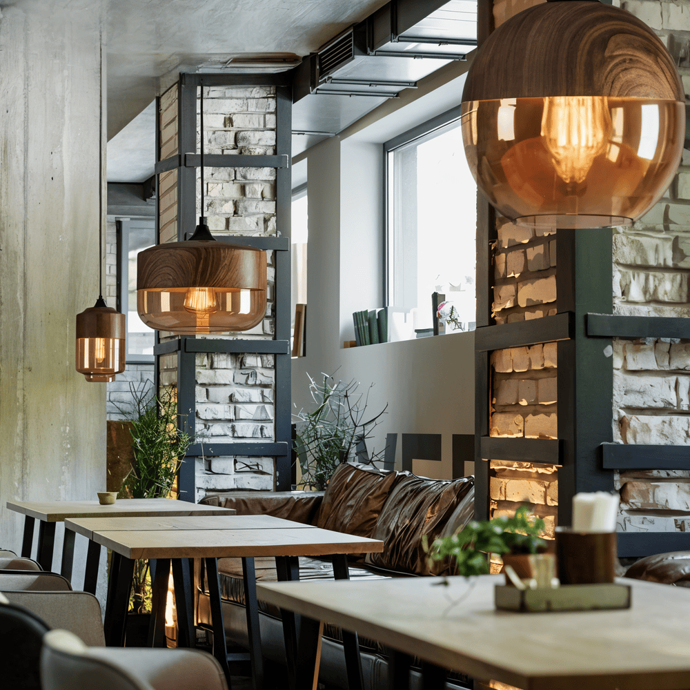 Glasoria Pendel – Lampe à suspension rétro moderne en verre