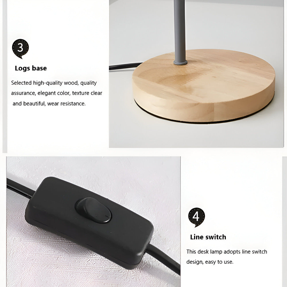Skandia – Lampe de bureau LED réglable au design nordique
