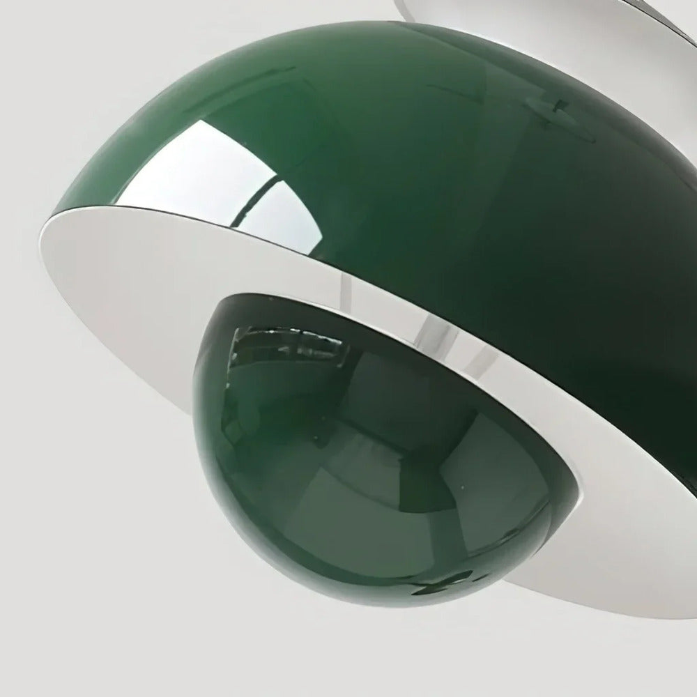 Suspension en design floral – lampe en métal nordique rétro