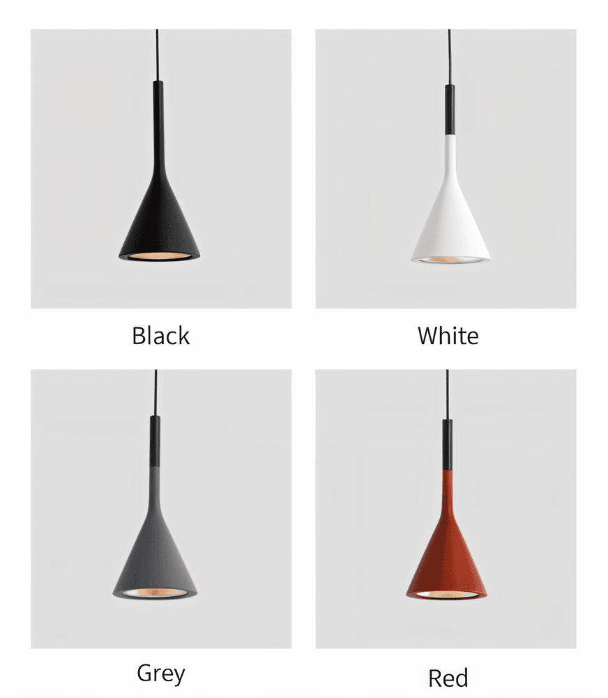 Luminaires Pendants Coniques Moderna - Lampe de Plafond Nordique