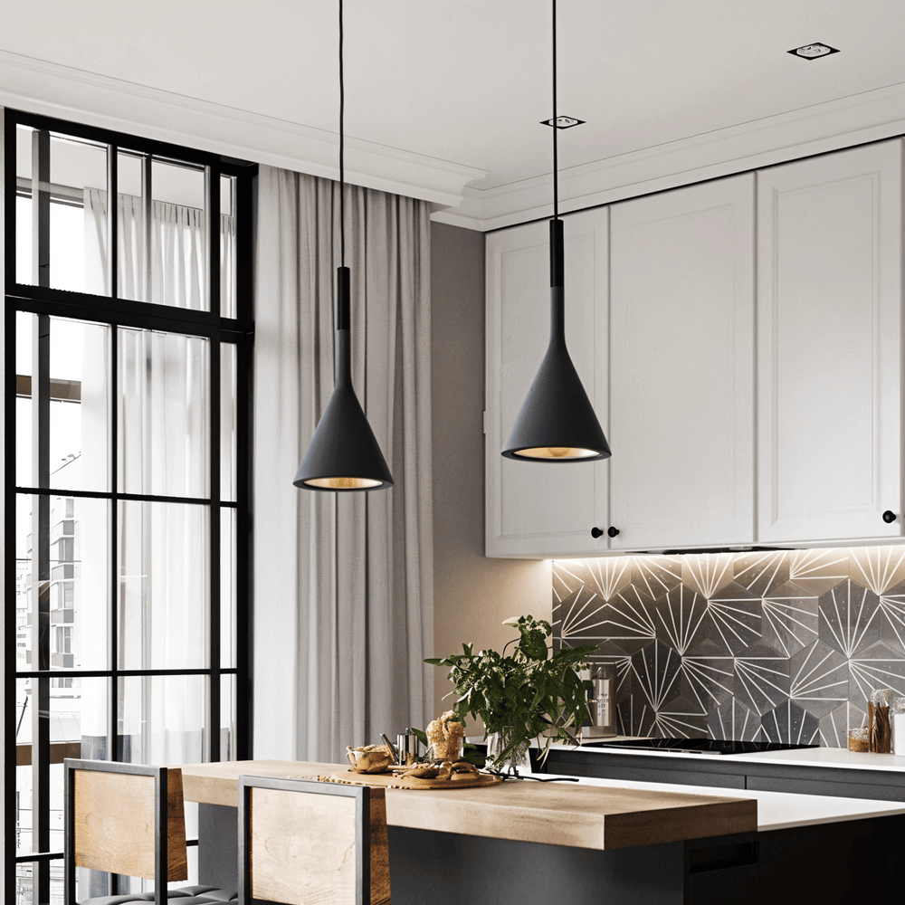 Luminaires Pendants Coniques Moderna - Lampe de Plafond Nordique