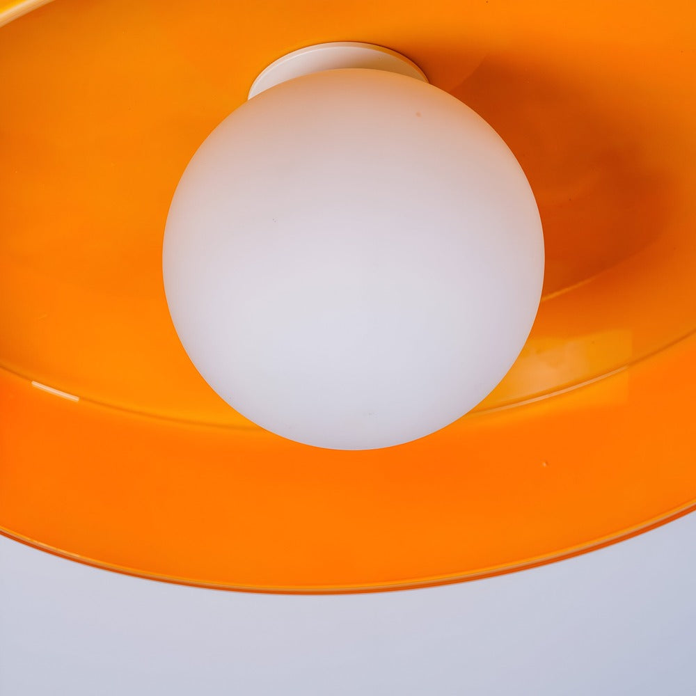 OrangeBeam Nordic Plafonnier - Plafonniers en Verre Mi-Haut