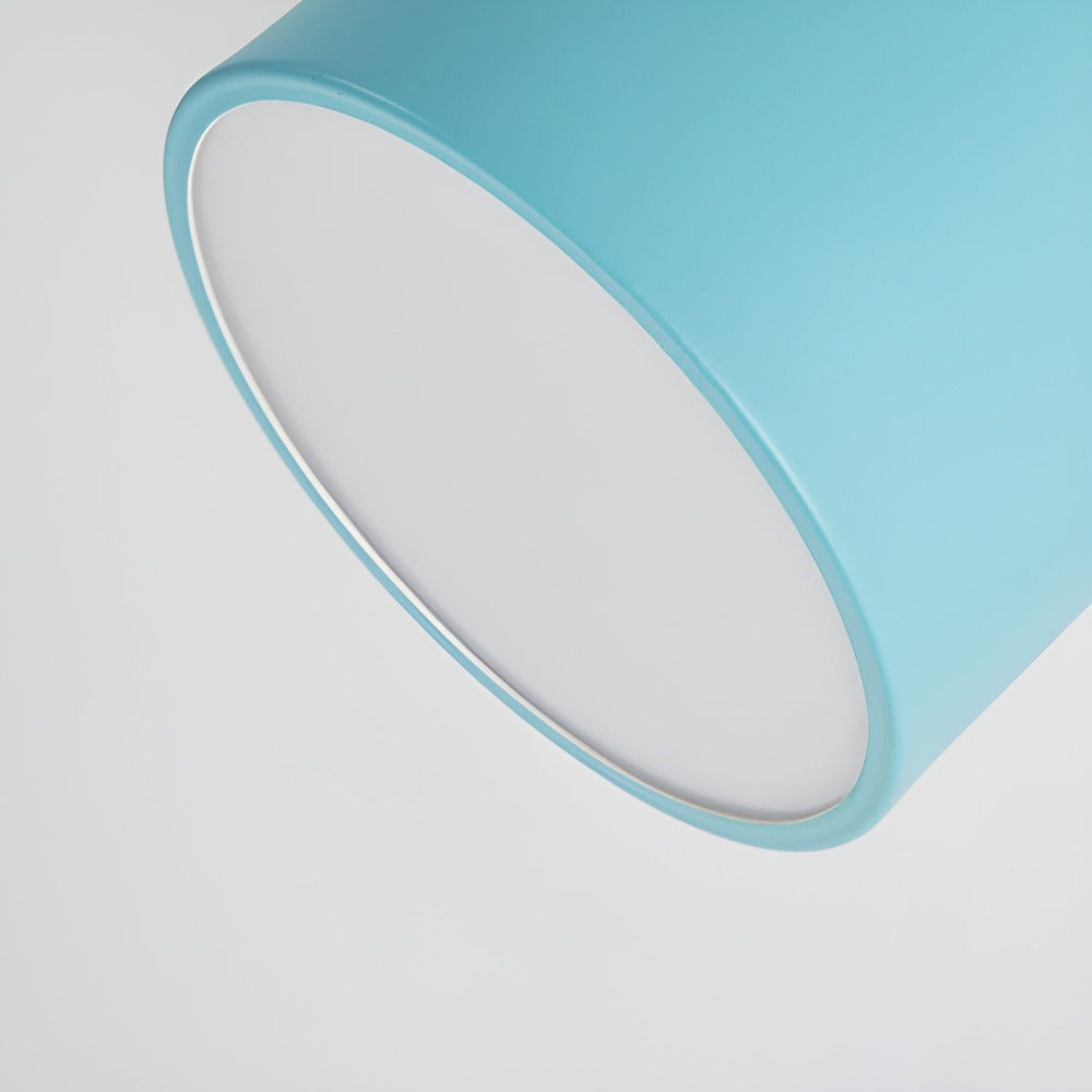 PastelGlow Lampe Cylindrique - Applique Vintage