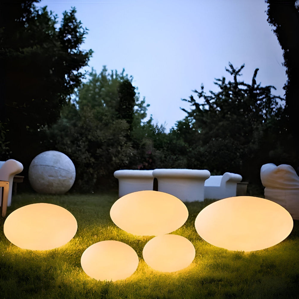 Rocklume – Lampe de jardin LED réaliste avec énergie solaire