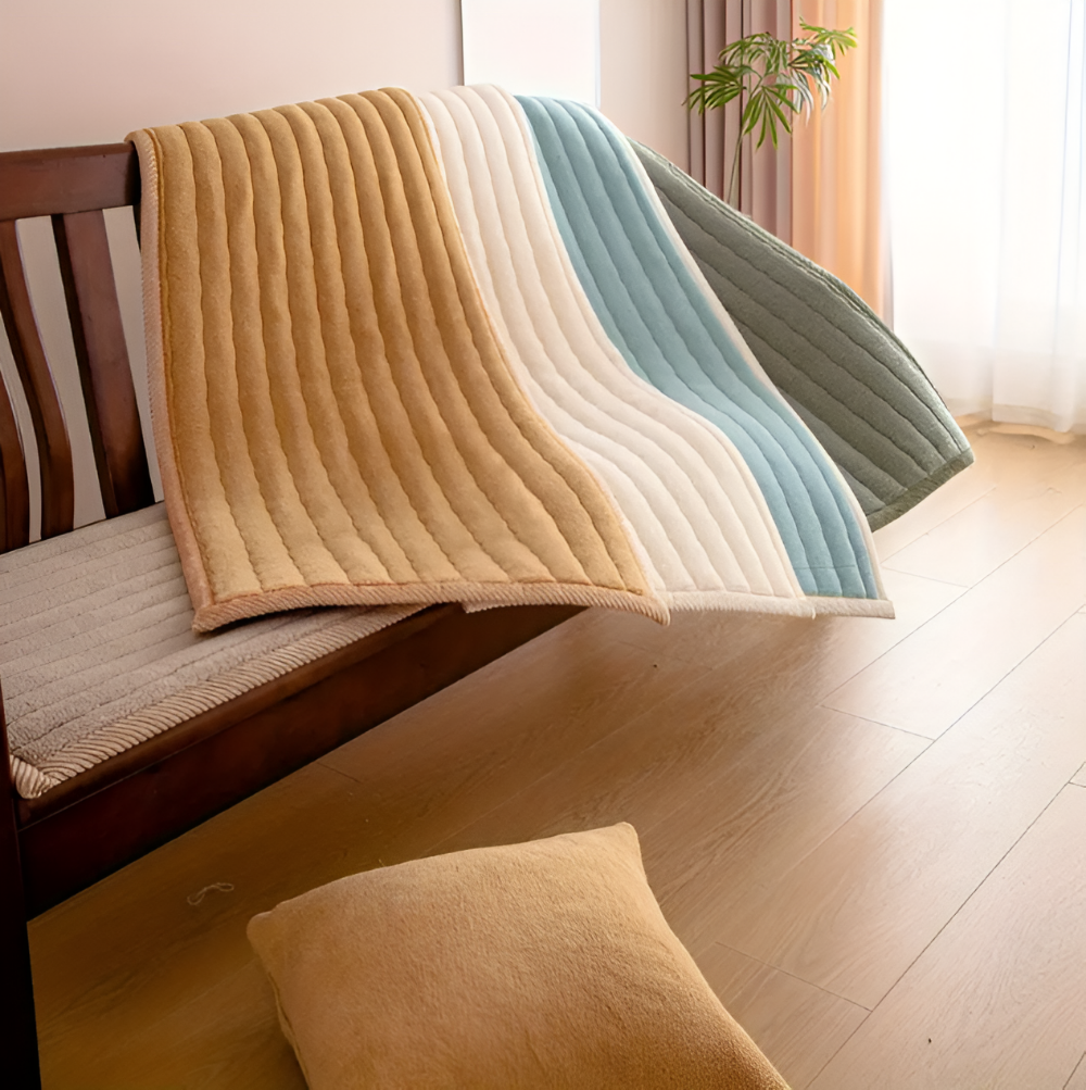 Housse de canapé douce et antidérapante – design en polyester adapté aux animaux de compagnie