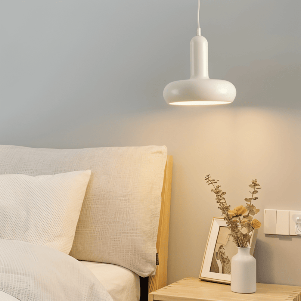 Lampe suspendue Bauhaus colorée – lampe de loft rétro dans le style macaron