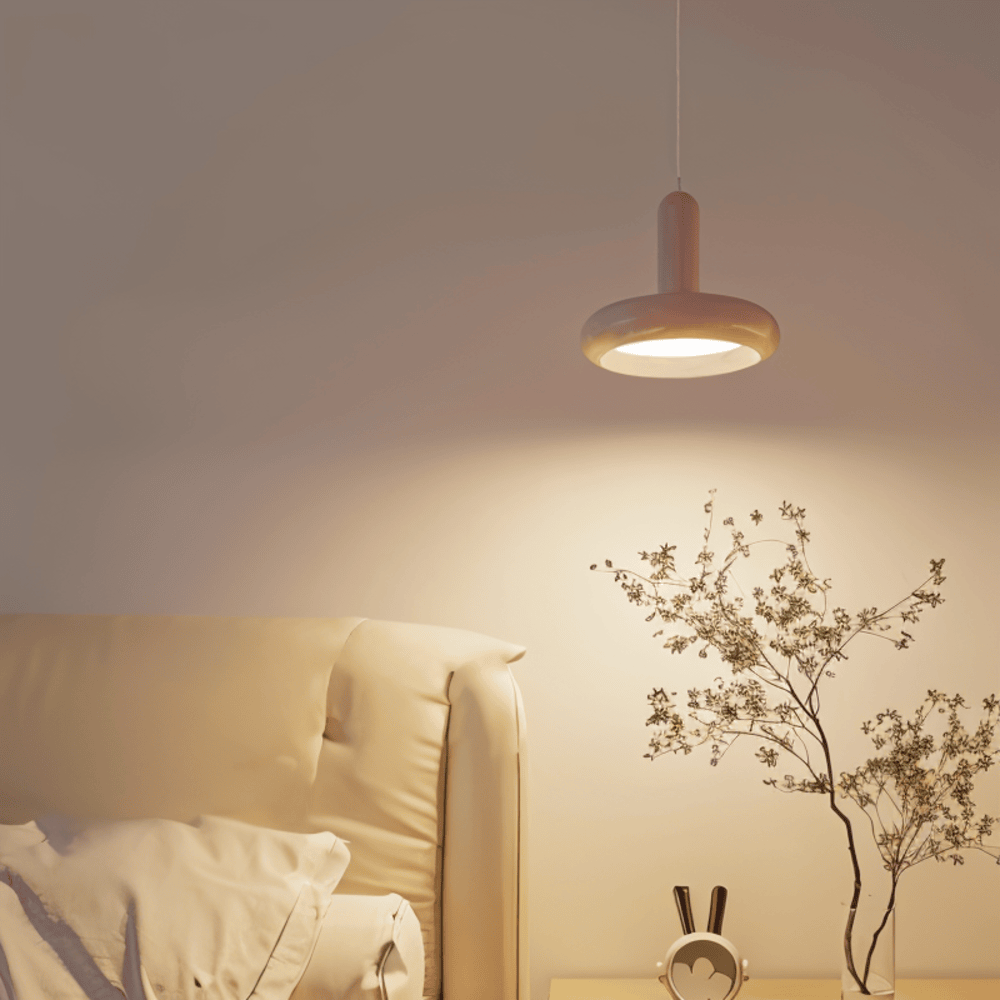 Lampe suspendue Bauhaus colorée – lampe de loft rétro dans le style macaron