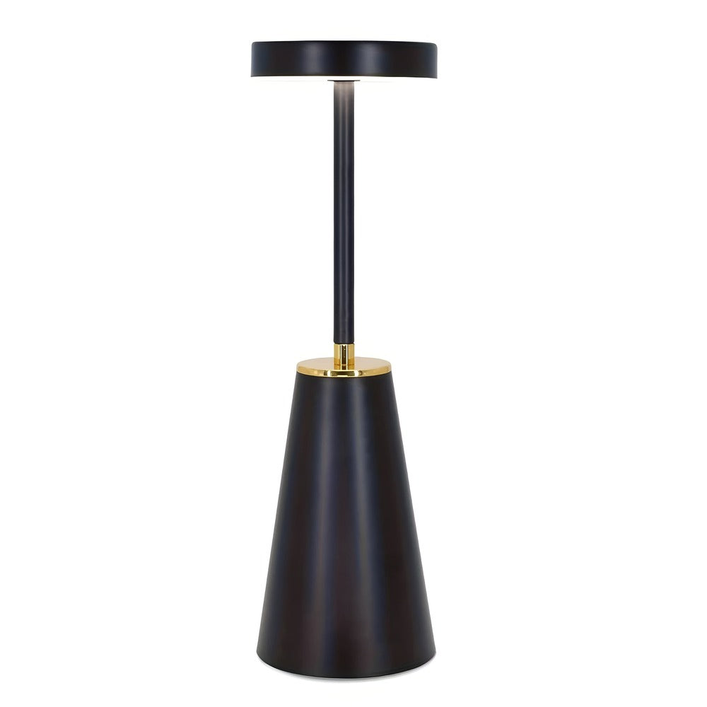 LumoElegance – Lampe de Table Sans Fil au Design Métallique Moderne