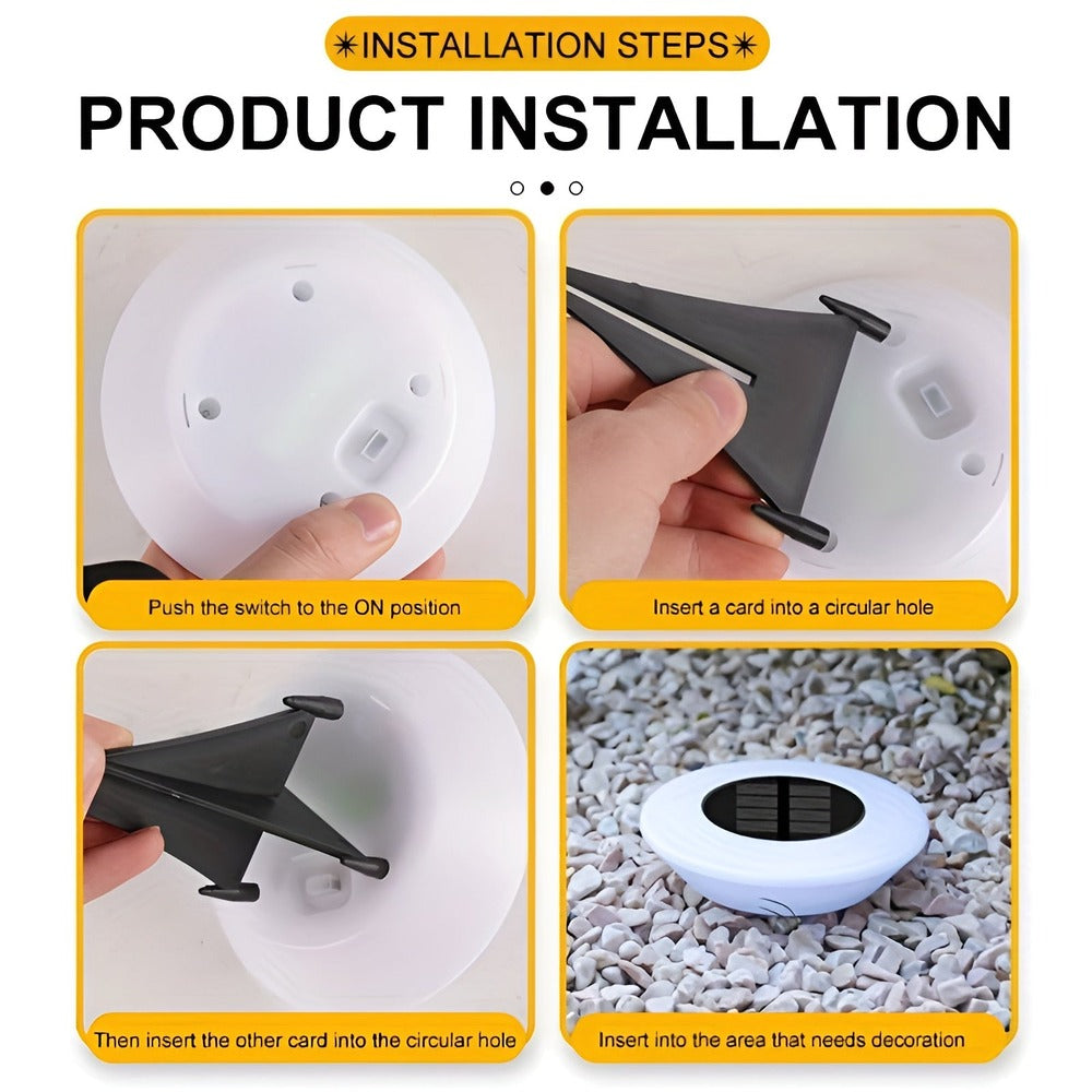 Solivio – Lampe solaire LED moderne pour un éclairage extérieur élégant