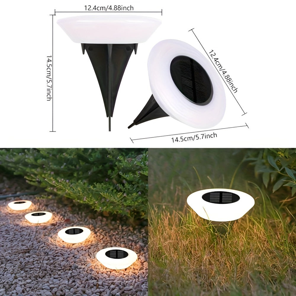 Solivio – Lampe solaire LED moderne pour un éclairage extérieur élégant