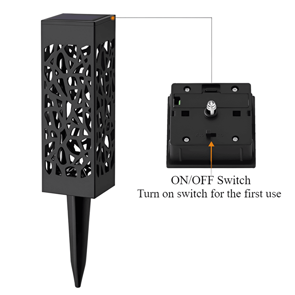 Lampes de jardin SolGlans – Éclairage de jardin à énergie solaire en acier inoxydable (2/4/6/8-pack)