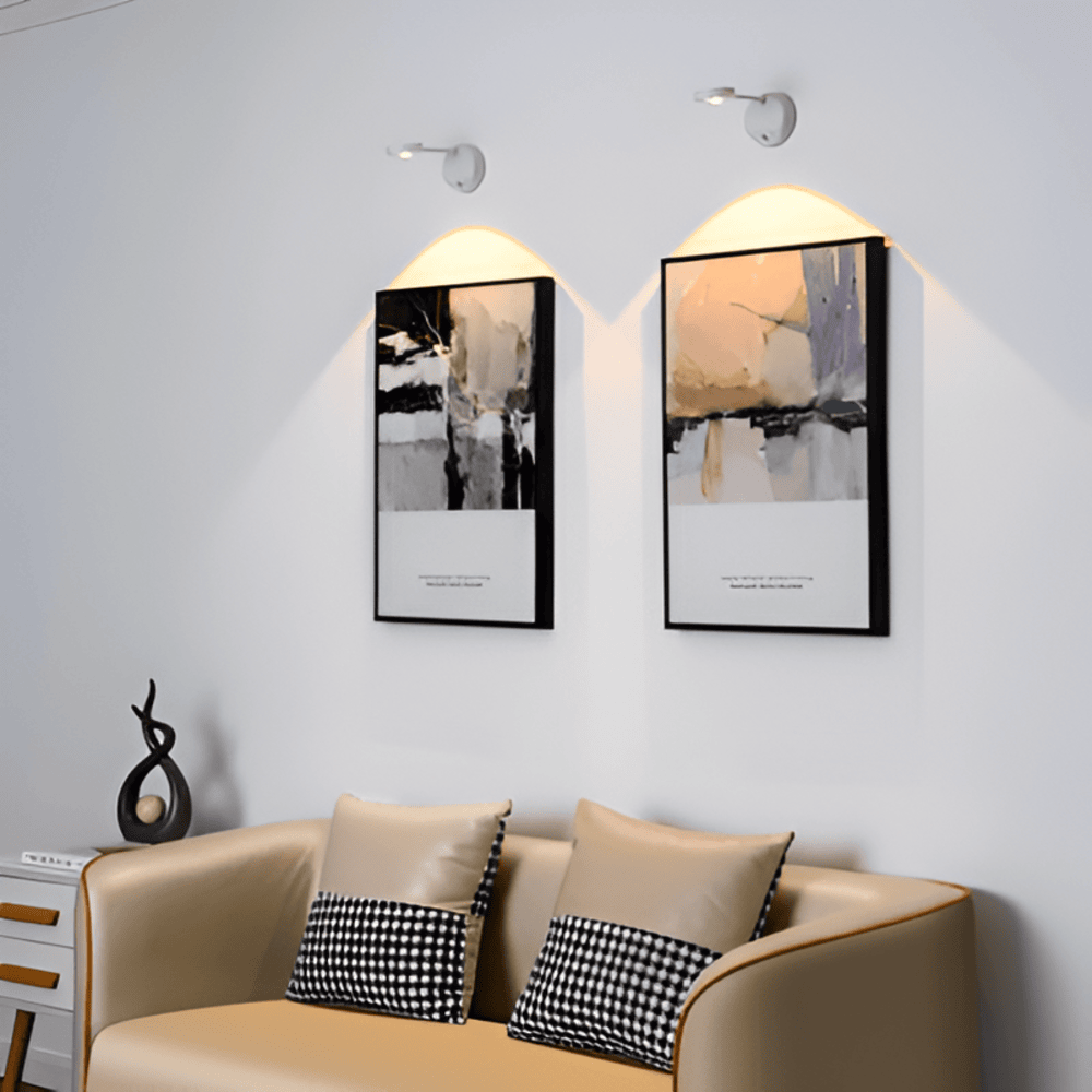 Lampe spot LED sans fil avec capteur – lampe murale à détection de mouvement