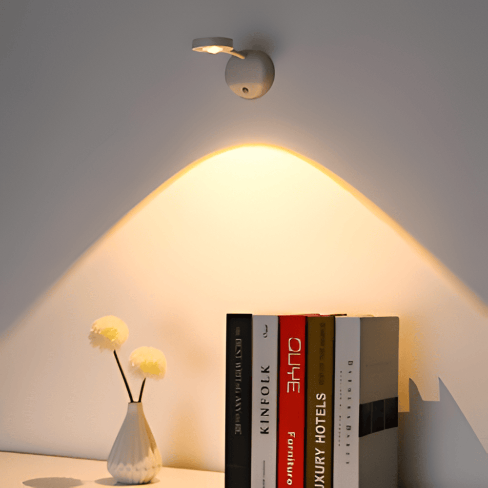Lampe spot LED sans fil avec capteur – lampe murale à détection de mouvement