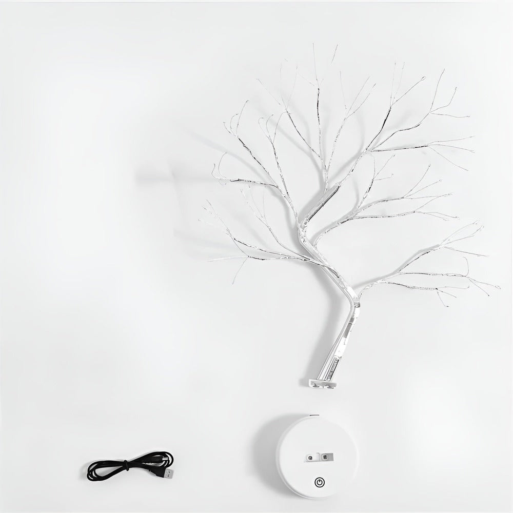 Twinkle Tree-LED Fairy Lights - Une Lampe de Nuit en Forme de Mini-Arbre