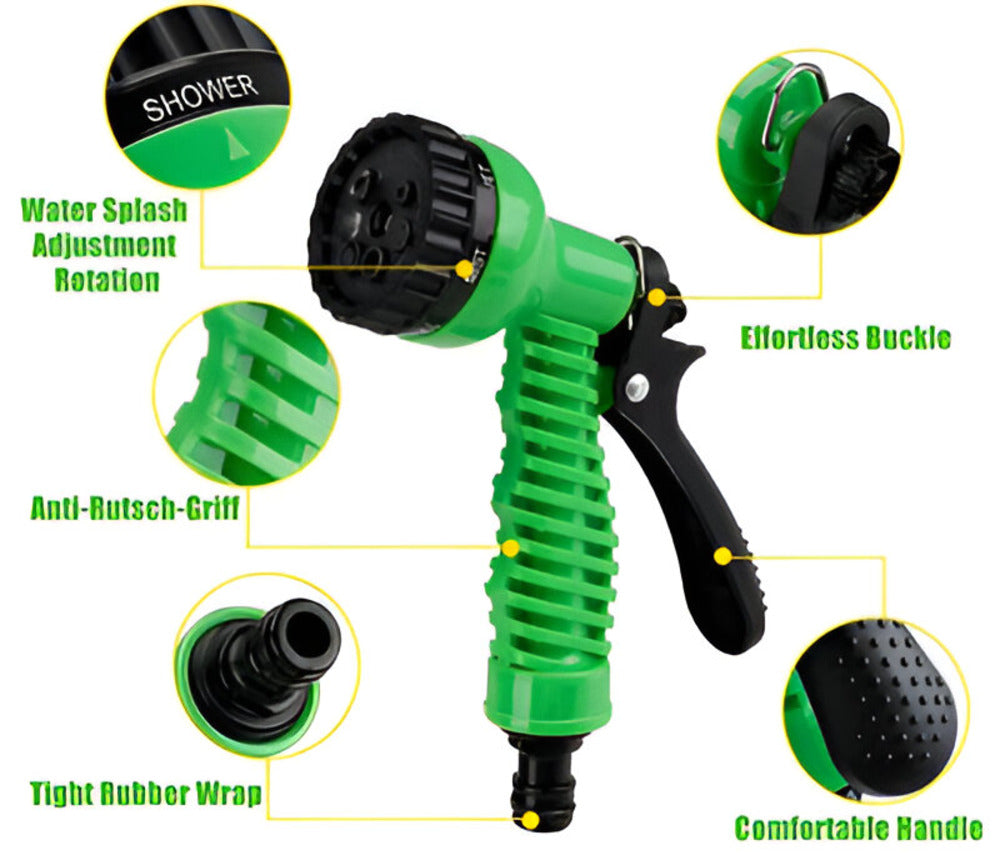 Flexible et Extensible Tuyau de Jardin pour un Arrosage Efficace