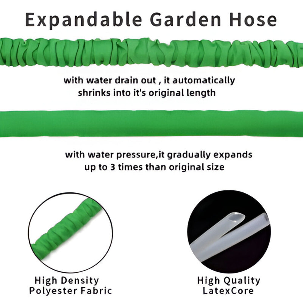 Flexible et Extensible Tuyau de Jardin pour un Arrosage Efficace