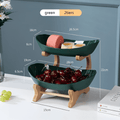 Bol à Fruits en Bois à Plusieurs Couches - Bol à Fruits Moderne