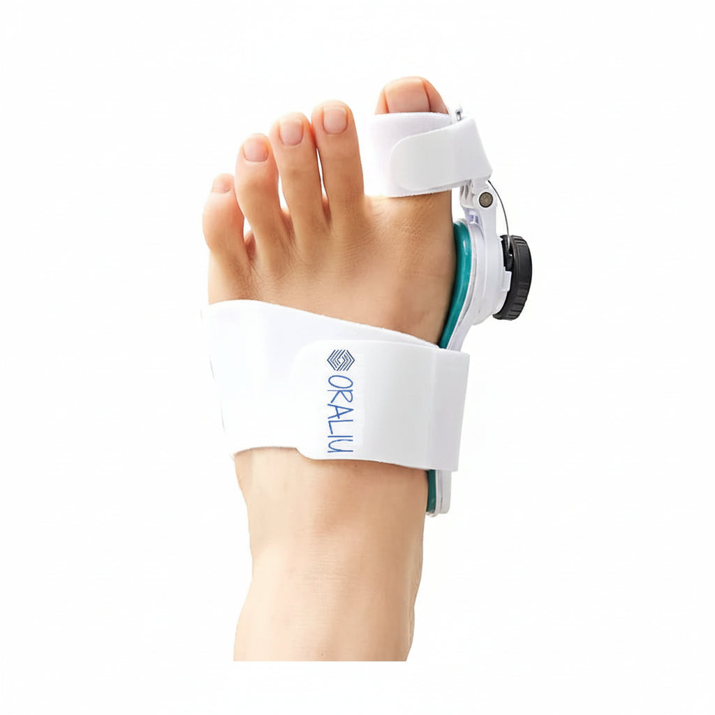 FOOTALIGN - Correcteur de Hallux Valgus Réglable pour un Confort et un Soulagement Naturels des Orteils