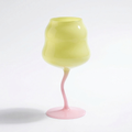Verre à vin original et irrégulier - 473 ml Verre élégant pour une dégustation élégante
