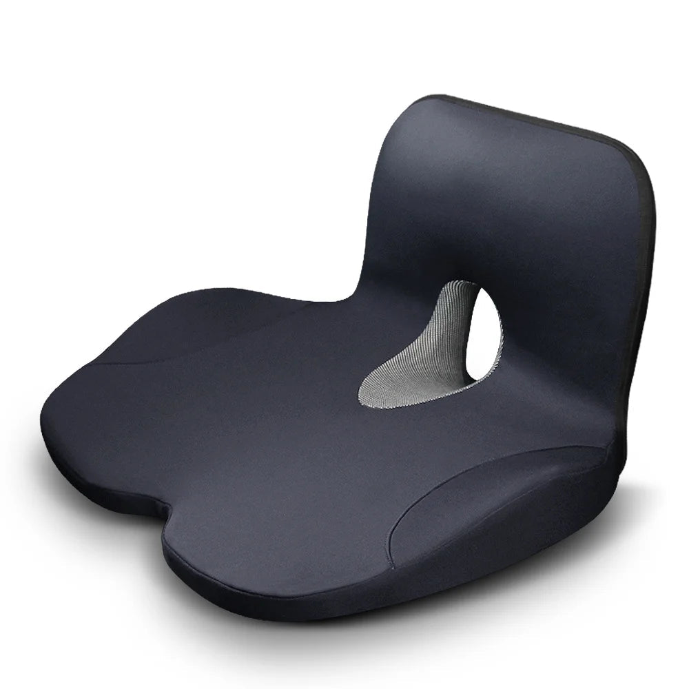 Coussin orthopédique en mousse à mémoire | Forme en L pour le bassin et la taille | Antidérapant | PosturaCare
