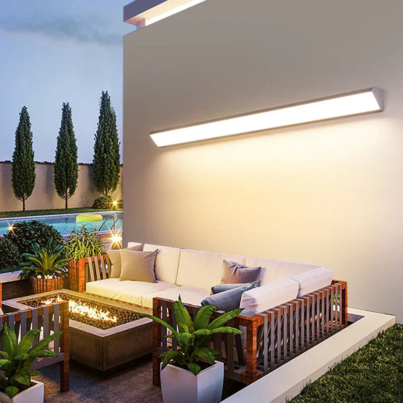 Éclat LED de luxe qui embellira tout espace extérieur !
