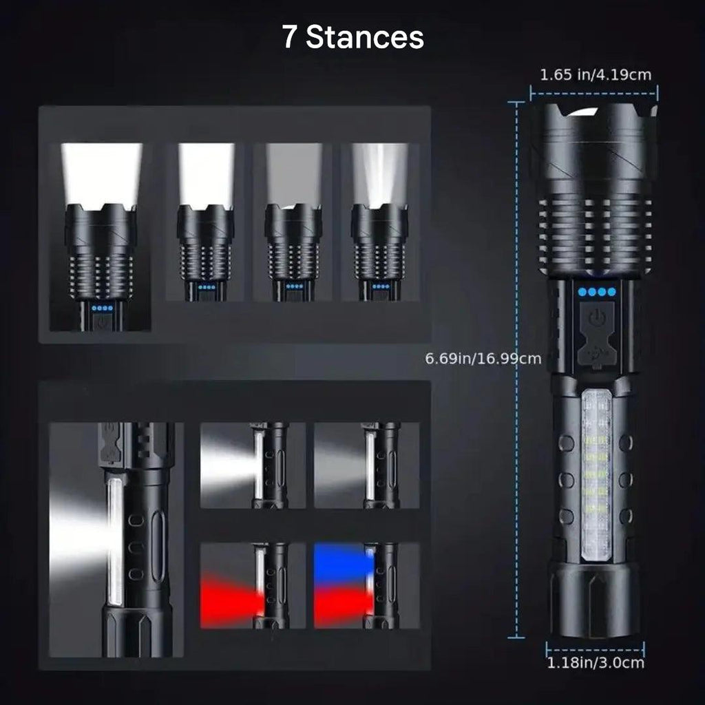 Lampe de Poche Militaire Ultra-Légère 5000 Lumens - PowerBeam